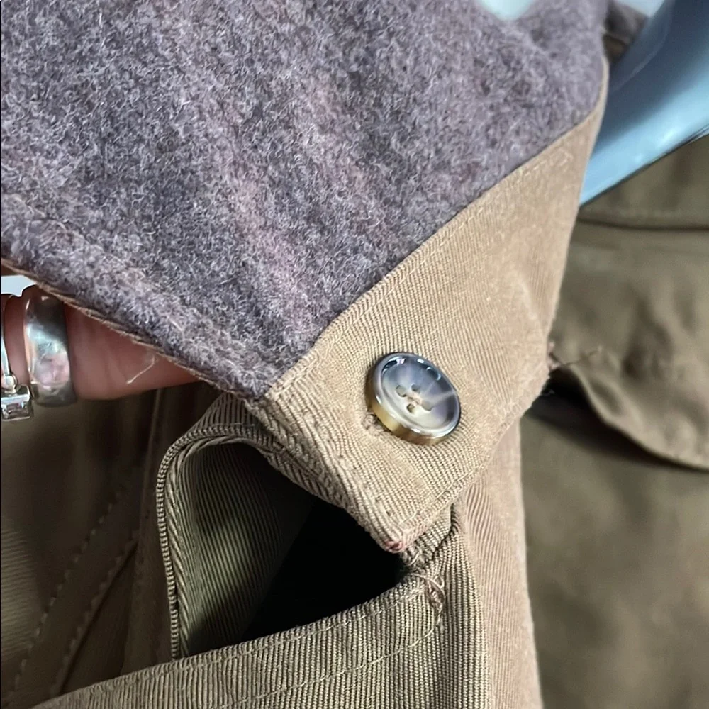 LONDON FOG Men's Tan Trench Coat